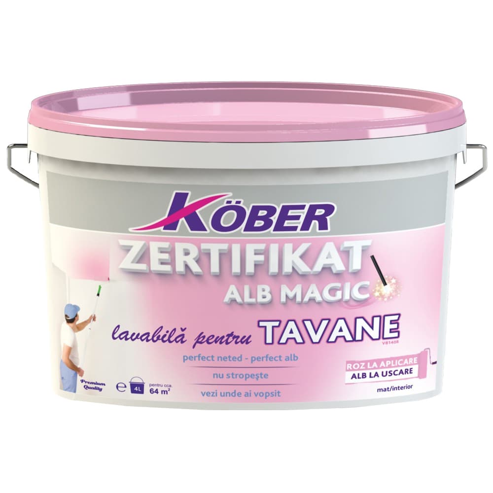 Kober Vopsea pentru Tavane Zertifikat Magic